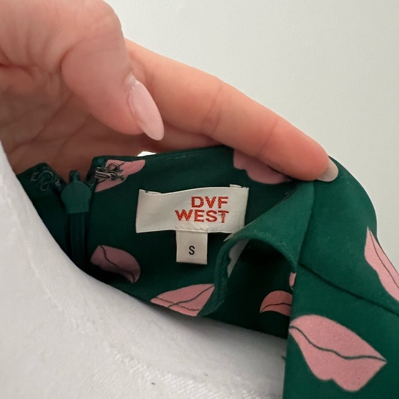 Diane Von Furstenburg Tie Front Mini Dress - Picture 13 of 14